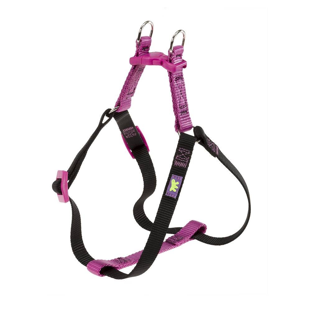 Ferplast - EASY P COLOURS LARGE  Harnais chien A=B 54÷78 cm 20 mm Violet - Imagen 1