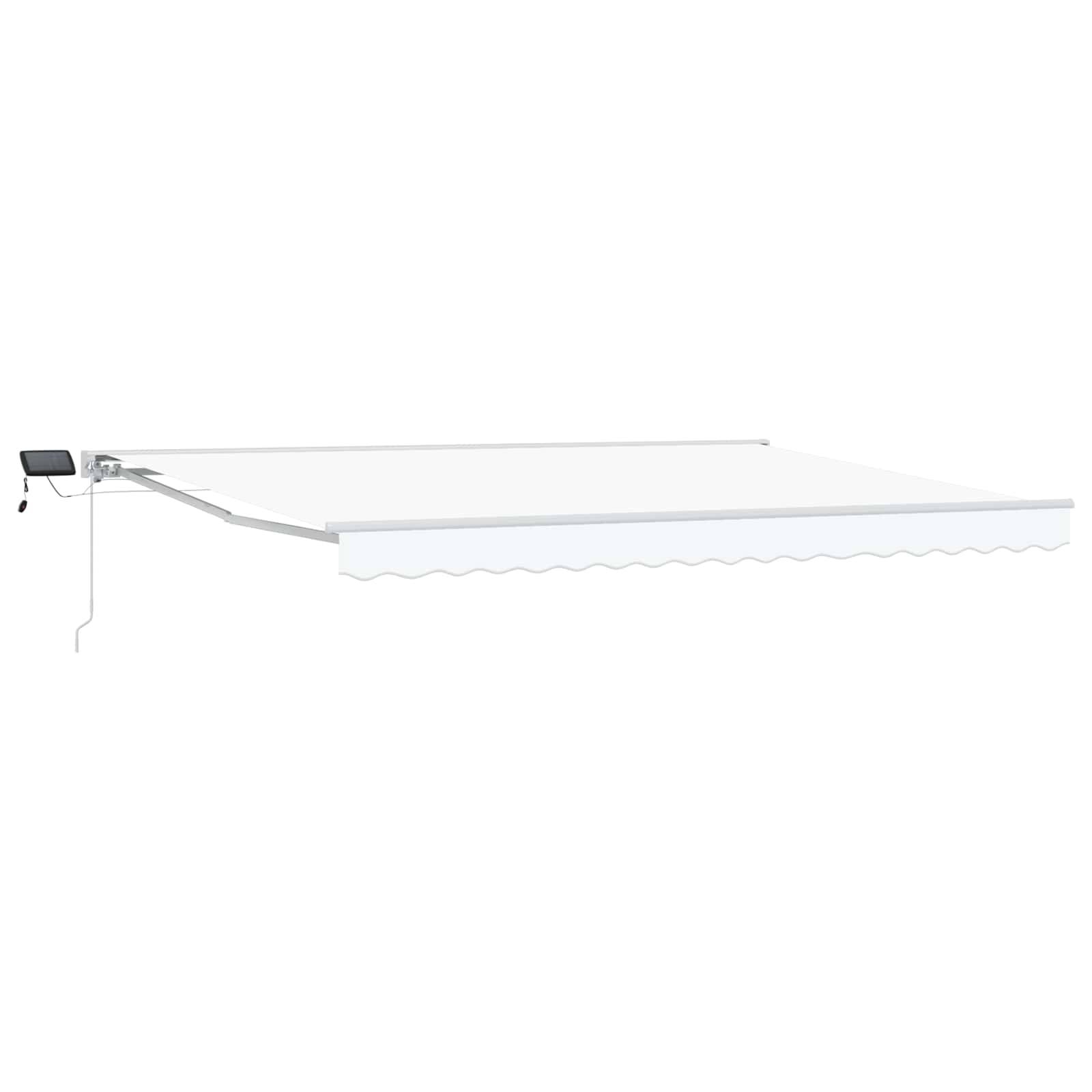 Store manuel avec LEDs Blanc 5 x 3 m - PANGIVO - Jardiland