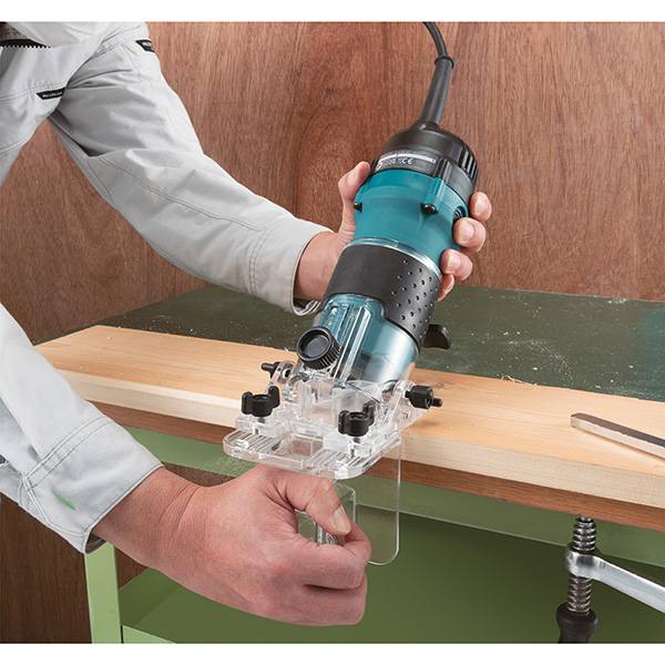 Affleureuse MAKITA 530W Ø6 mm + Coffret MAK-PAC 2 - 3712J - Image 2