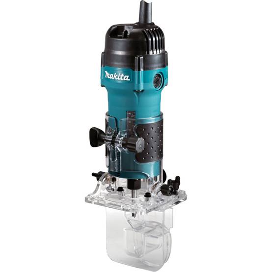 Affleureuse MAKITA 530W Ø6 mm + Coffret MAK-PAC 2 - 3712J - Image 1