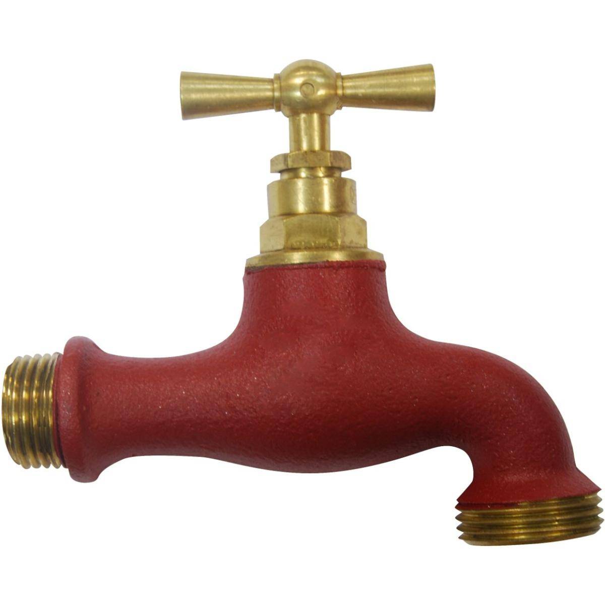 Boutte - Robinet extérieur laiton coloré Tuile
