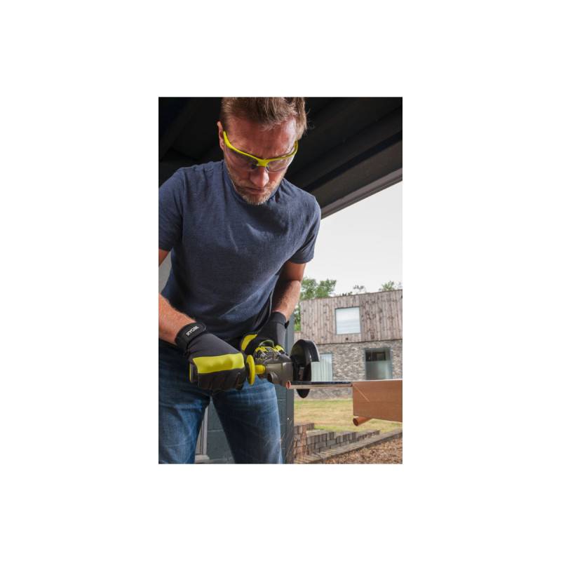 Ryobi - Pack RYOBI Meuleuse d'angle R18AG7-0 - Brushless 18V One+ - 1 batterie 2.0Ah - 1 chargeur rapide RC18120-120 - Image 4