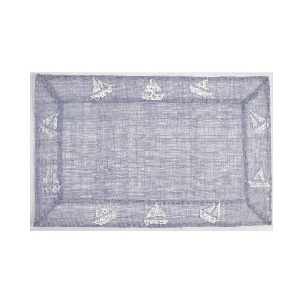 Aubry Gaspard - Lot de 6 sets de table en sinamay Petit bateau - Imagen 3