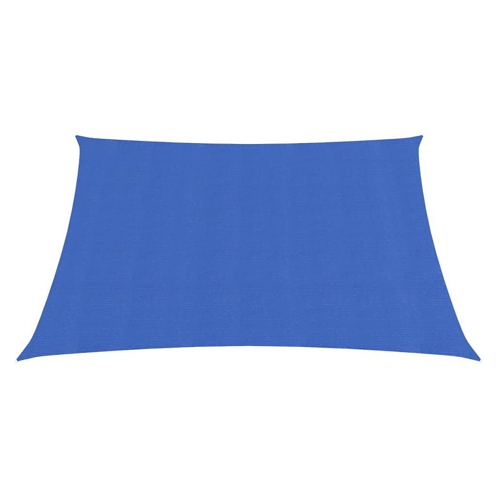 Helloshop26 - Voile d'ombrage 160 g/m² 2 x 2,5 m PEHD bleu - Imagen 2