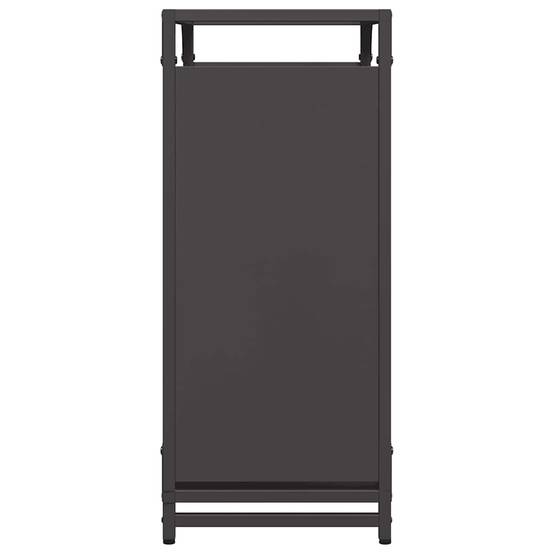 Range-bûches en Acier pour Cheminée Intérieur Design moderne Noir 60cm – ComfortXL Outdoor Living - Image 6