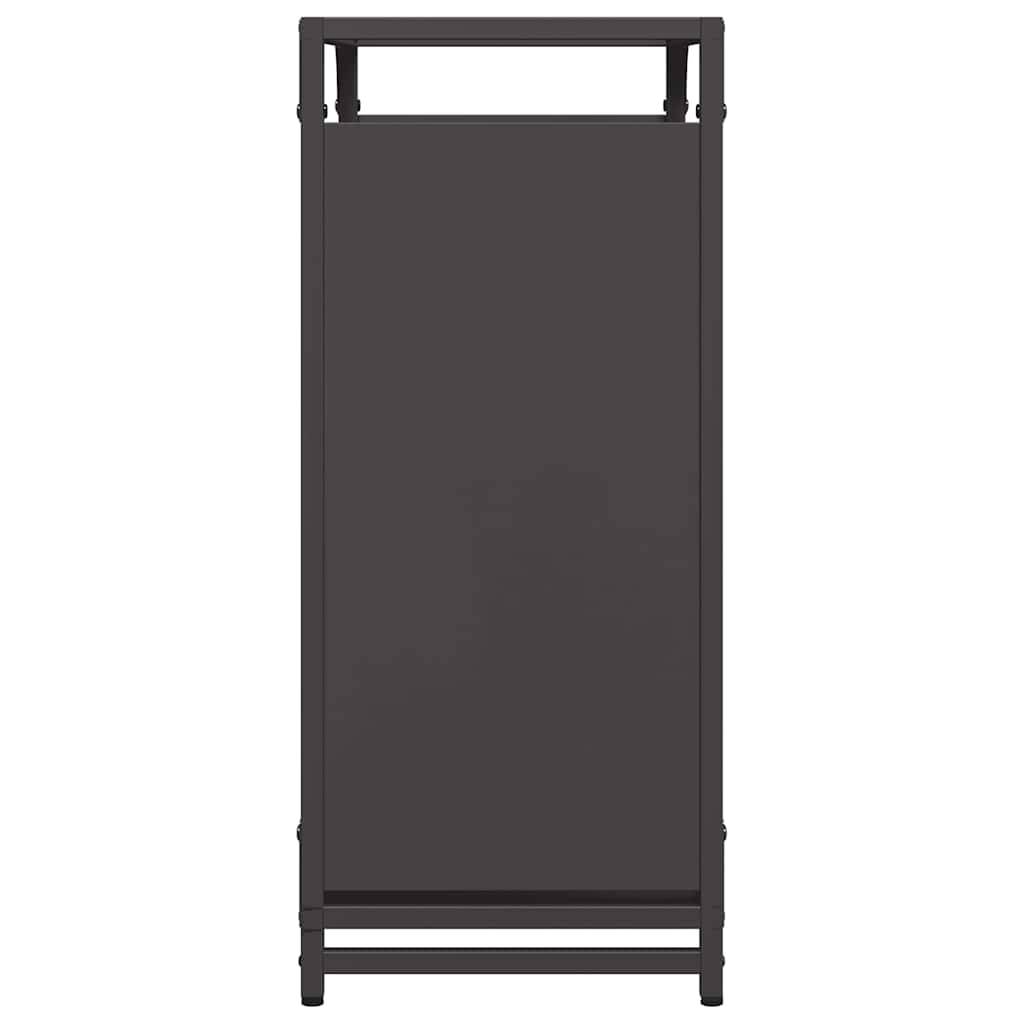 Range-bûches en Acier pour Cheminée Intérieur Design moderne Noir 60cm – ComfortXL Outdoor Living - Image 6