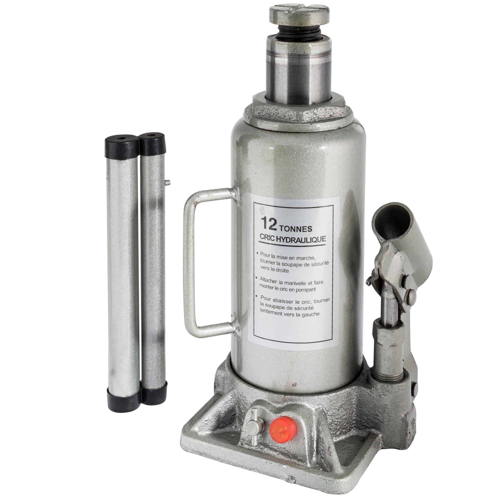 Cric bouteille hydraulique 12T - Image 2