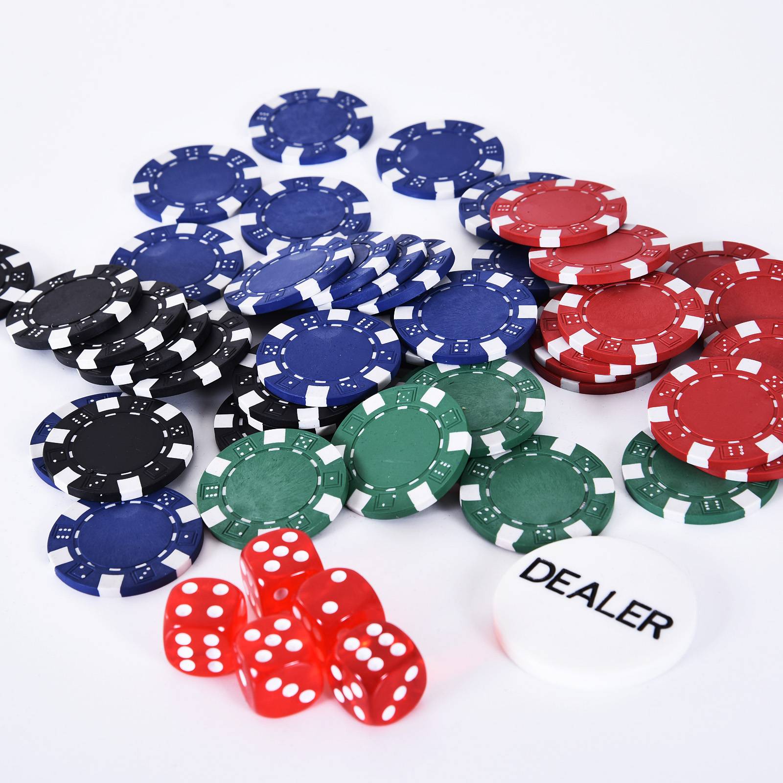 Mallette de Poker Coffret de Poker Complet avec 200 jetons 2 Jeux de Cartes + 2 clés Aluminium - Image 10