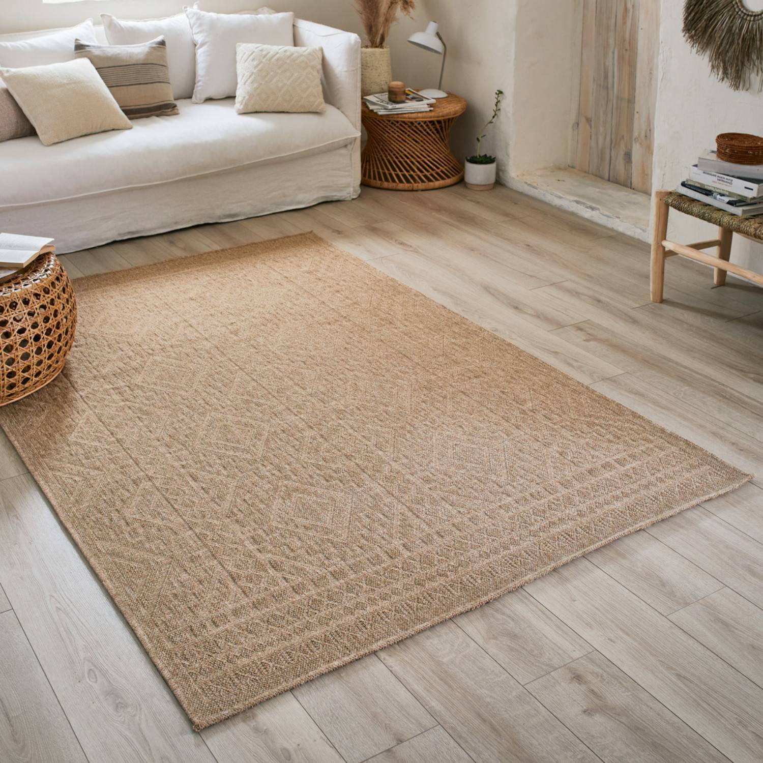 Autre - Tapis intérieur et extérieur naturel 120x170cm - Imagen 2