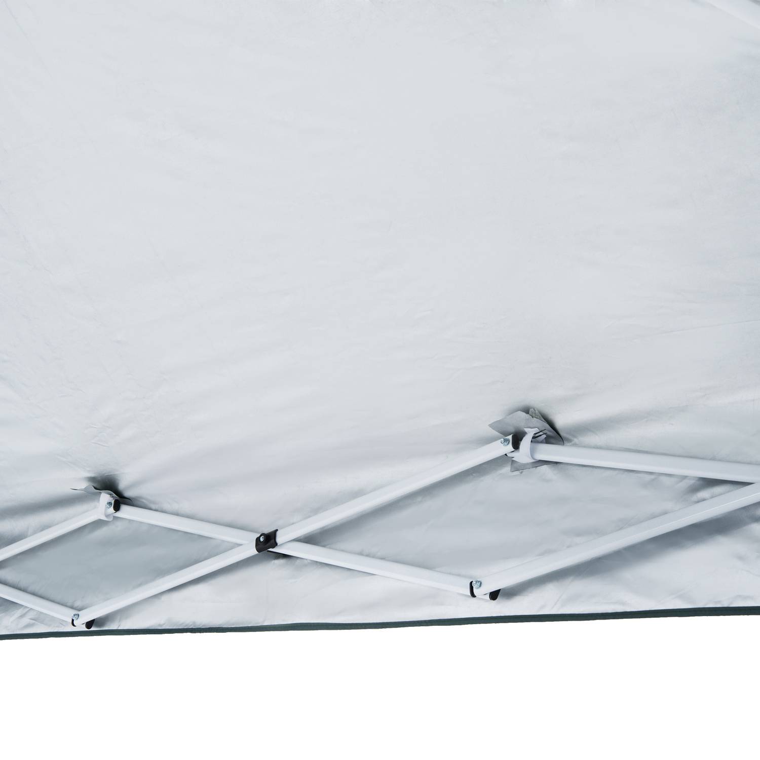 ComfortXL - Tonnelle pliante de jardin acier toile Oxford pop-up anti-UV 2,4 x 2,4 m verte - ComfortXL Outdoor Living - Image 10