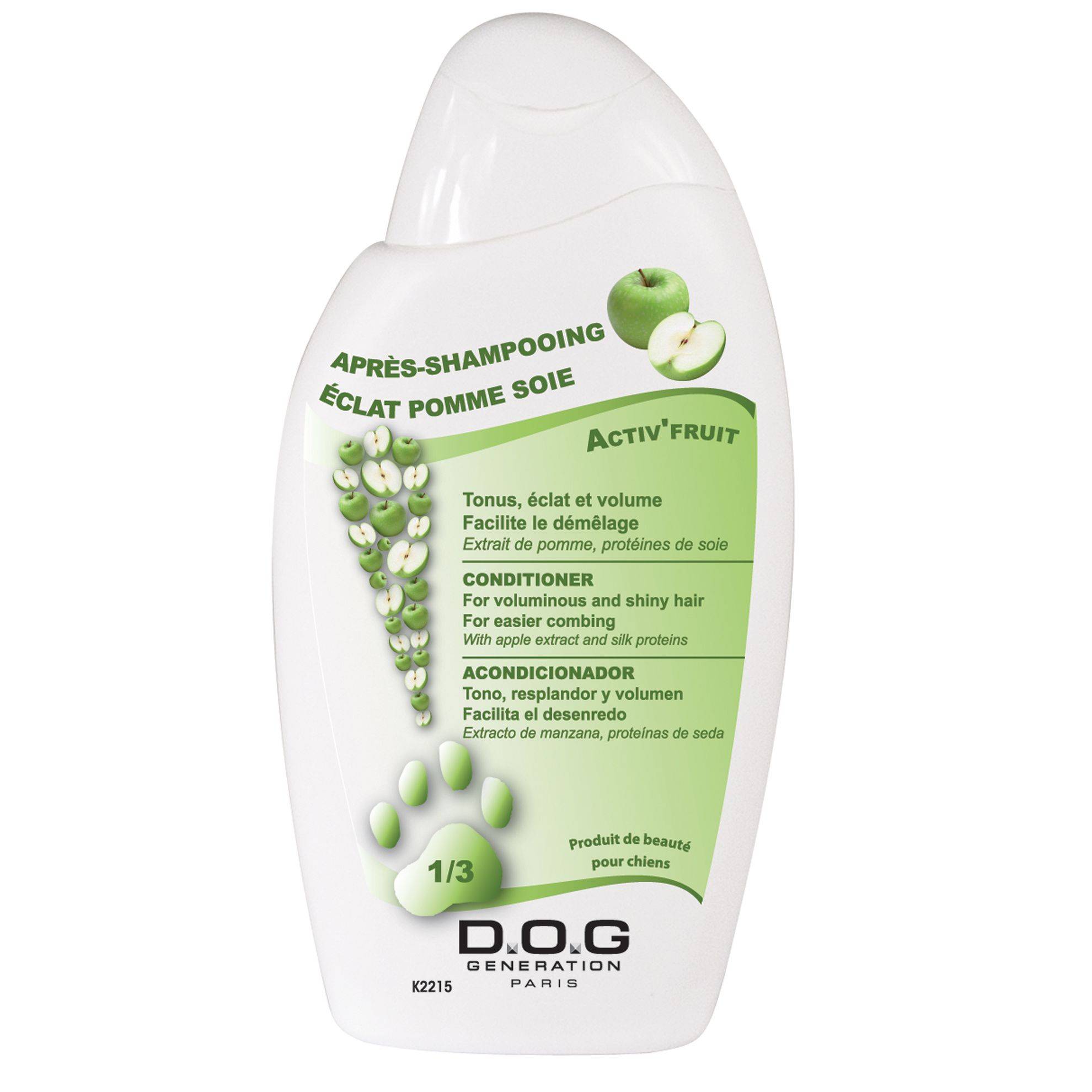 Après-shampoing Eclat Pomme Dog Génération : 250ml DOG GENERATION