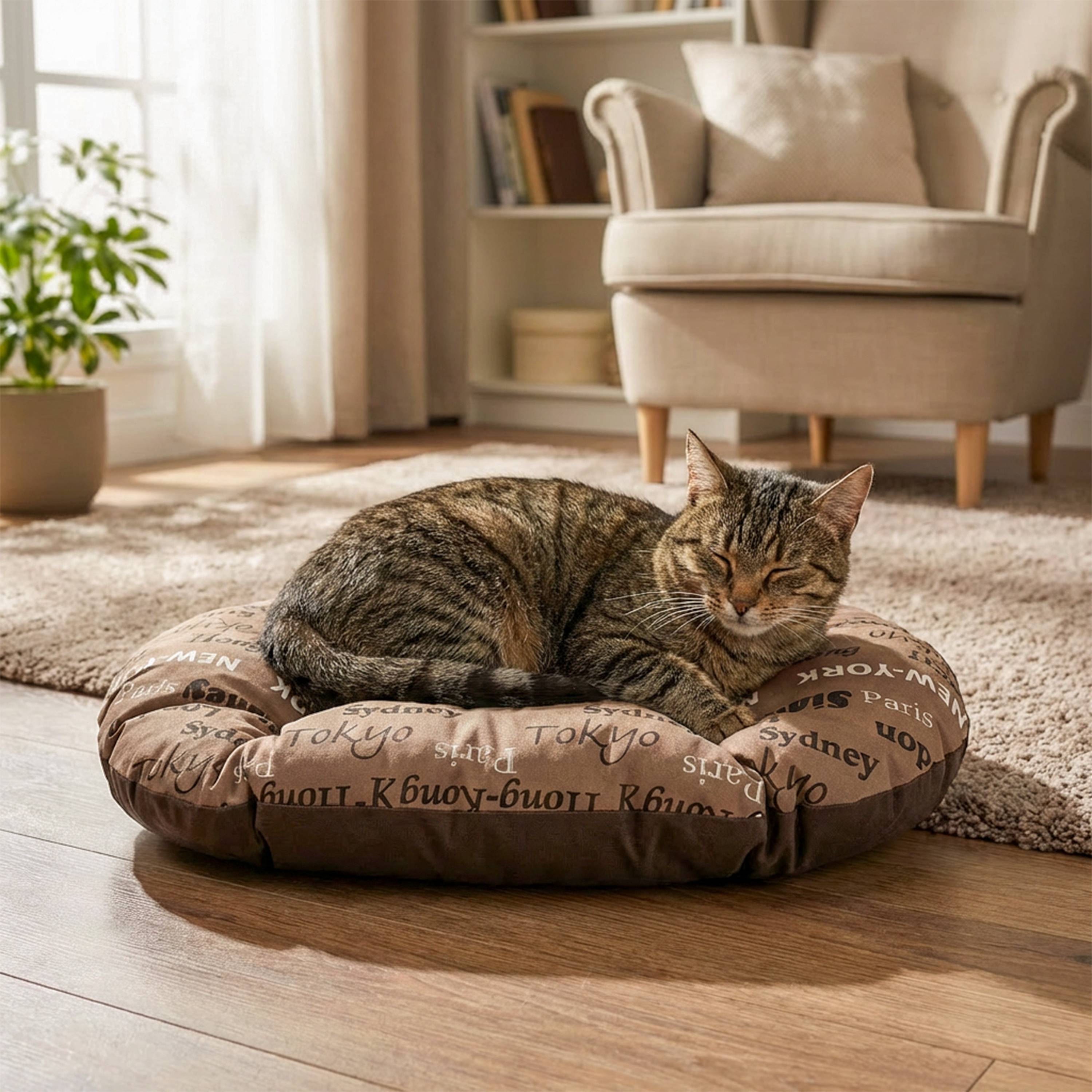 Ferplast - FERPLAST Panier Chien Chat - Coussin pour Chien Chat - Lavable en Machine - Tapis Chien Chat pour Niches et Voitures - Lit pour Chien Chat - Relax, - Imagen 5