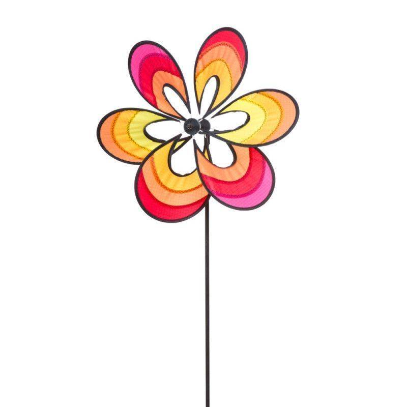 Girouette florale à planter   - HQ-  Fleur Illusion