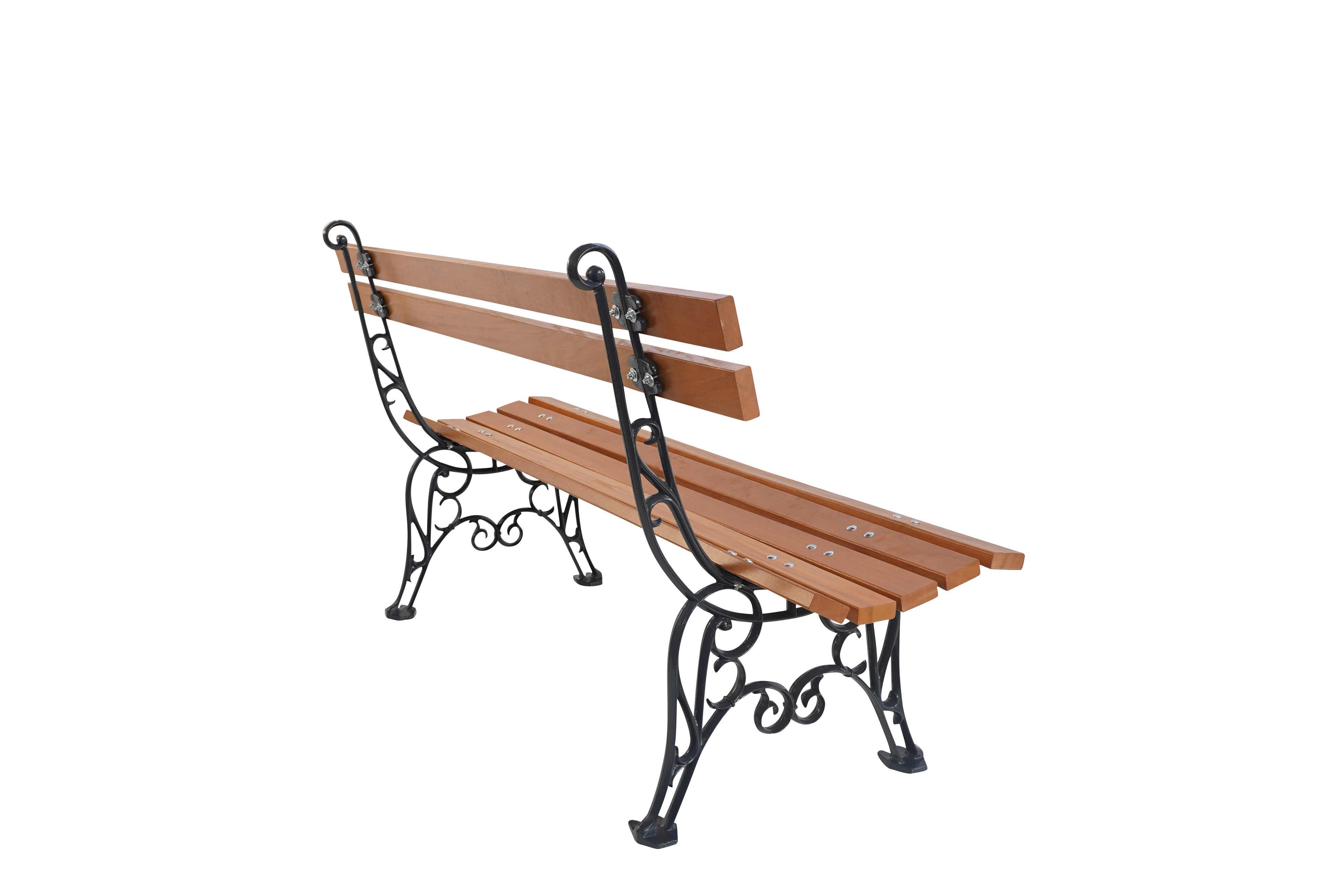 Banc de jardin Lorraine gris 7016 Dommartin H. 84cm X L. 150cm - Imagen 2