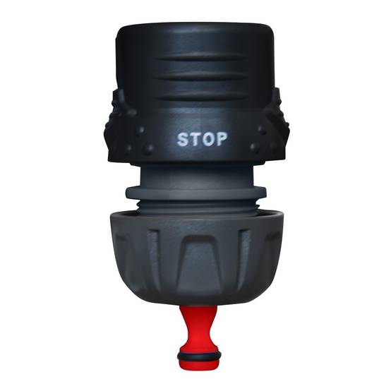 Jardibric - Raccord Automatique Recyclé Jardibric Raccord Rapide Stop Ø15 Connecteur Écologique Assemblage Facile Système Irrigation Durable - Image 1