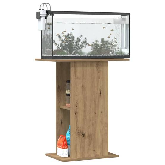 Meuble d'aquarium Bois Ingénierie Style Scandinave avec Rangement 36x60,5x72,5 cm - ComfortXL Outdoor Living - Image 3