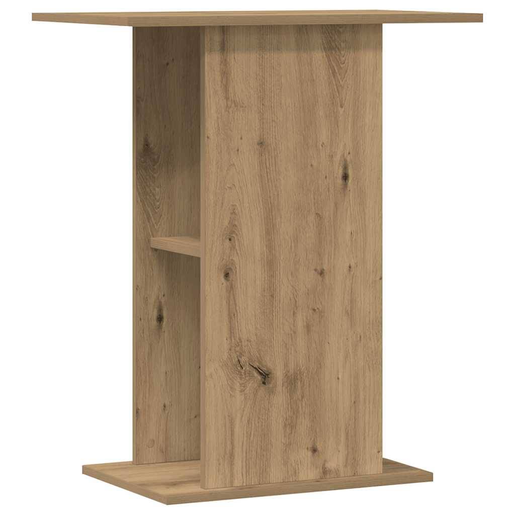 Meuble d'aquarium Bois Ingénierie Style Scandinave avec Rangement 36x60,5x72,5 cm - ComfortXL Outdoor Living - Image 2