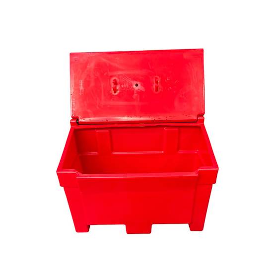 Bac à sable incendie/ à sel de déneigement 200l-lot de 6-plast'up rotomoulage - Imagen 3