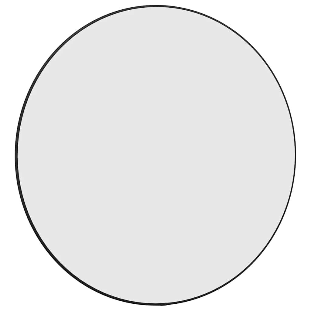 Maison Chic - Miroir mural Noir Ø 60 cm Rond Maison Chic - Image 3