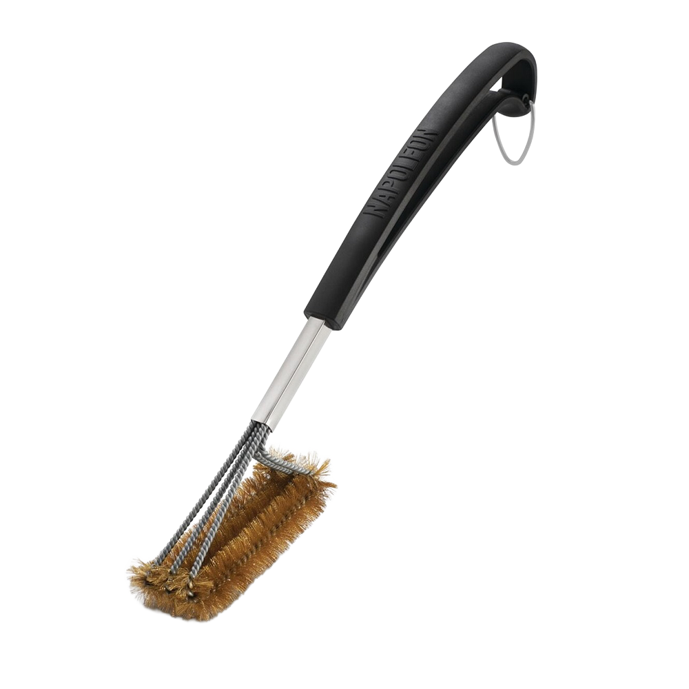 Napoleon - Triple brosse de barbecue - Poils laiton - Imagen 1