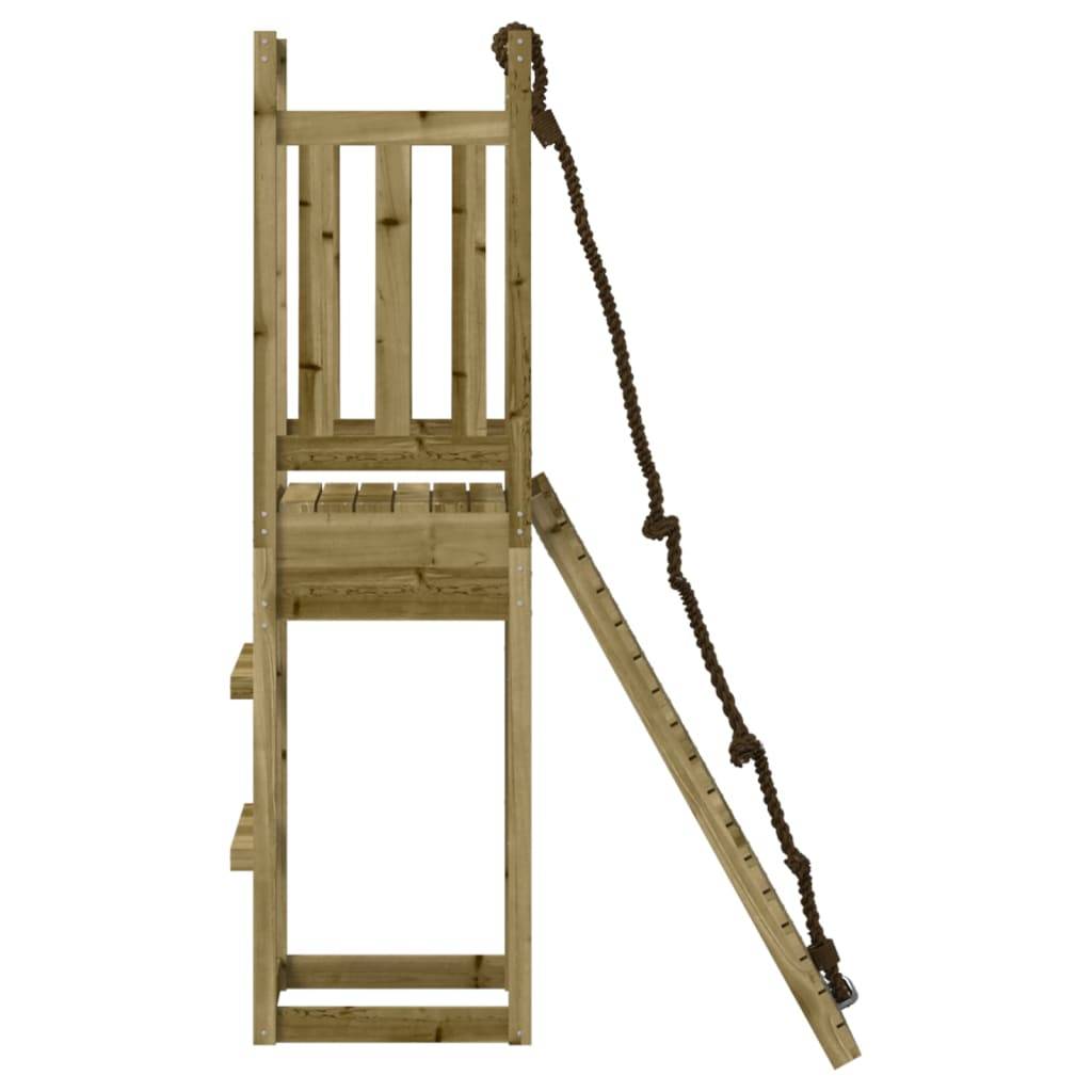 Helloshop26 - Maisonnette de jeu avec mur d'escalade bois de pin imprégné - Imagen 4