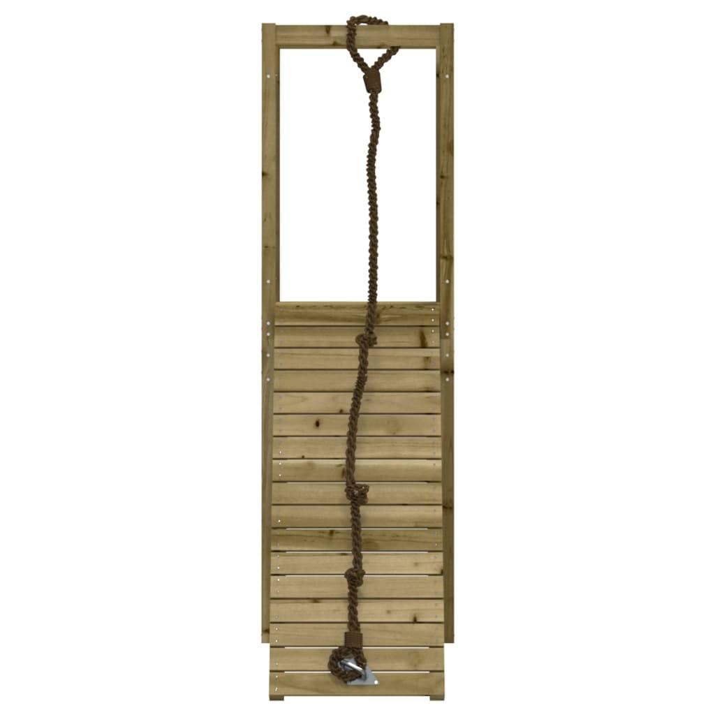 Helloshop26 - Maisonnette de jeu avec mur d'escalade bois de pin imprégné - Imagen 2