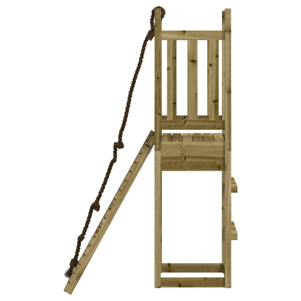 Helloshop26 - Maisonnette de jeu avec mur d'escalade bois de pin imprégné - Imagen 3