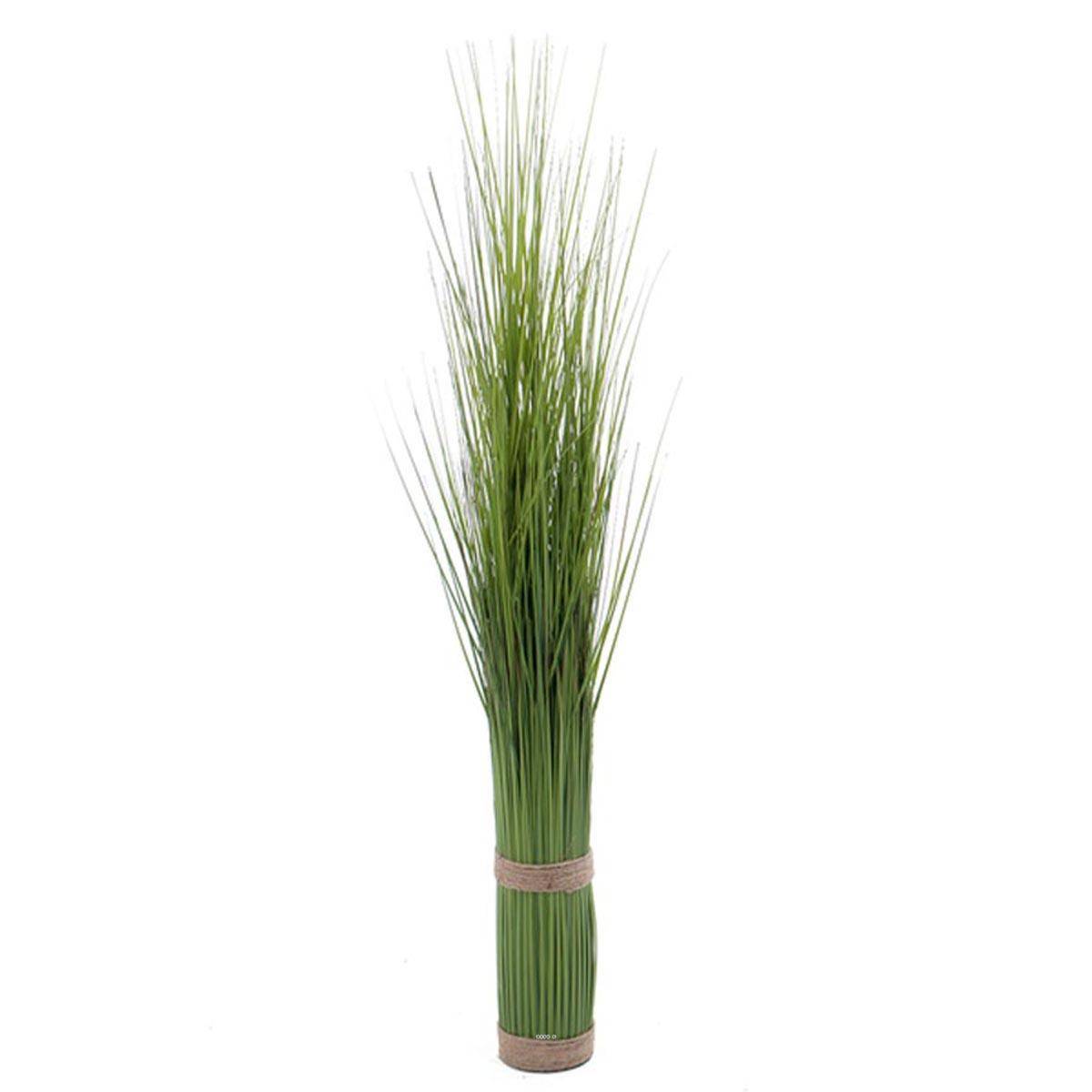Artificielles - Isolepsis factice en botte finition large autoportant vert H85cm D25cm - dimhaut: H 85 cm - Imagen 1