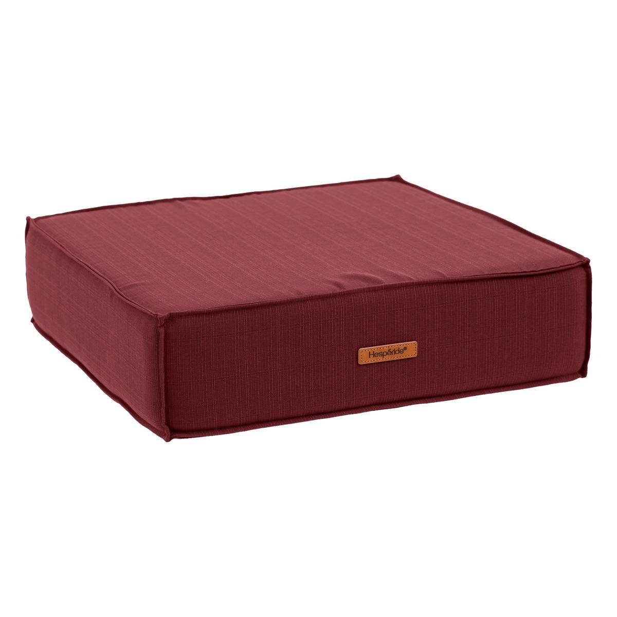 Hesperide - Coussin de sol "Korai" bordeaux 45x45cm en polyester Hespéride - Imagen 1