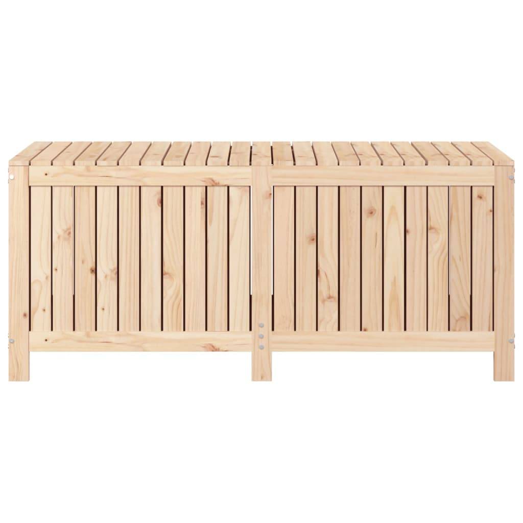 Helloshop26 - Coffre boîte meuble de jardin rangement 147 x 68 x 64 cm bois massif de pin - Imagen 3