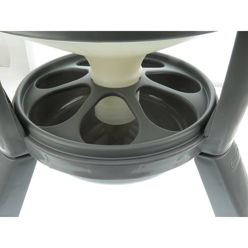 Mangeoire en plastique sur pieds, 20 Litres, pour poules - Image 2