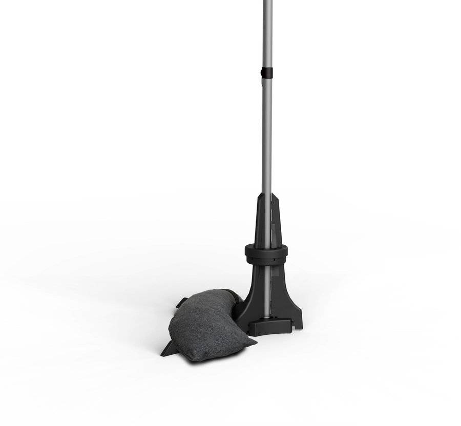 Baser - Pied pour parasol de balcon anthracite - de Ø20 à 40 mm - 25 Kg Baser - Imagen 1