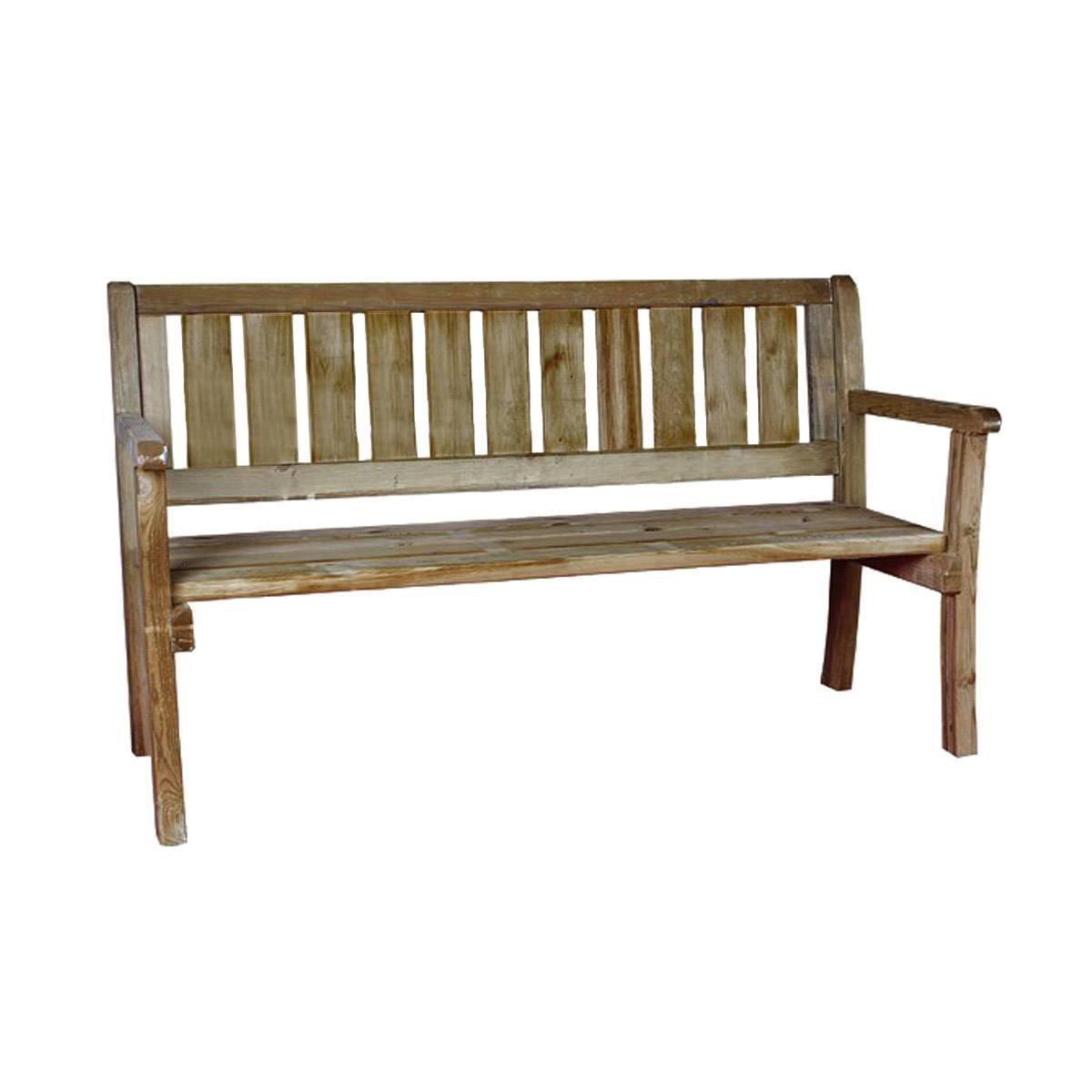 Banc de jardin 3 places en bois Panama - Cémonjardin - Imagen 1