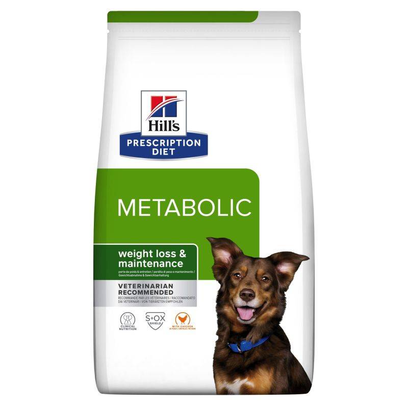 CROQUETTES CHIEN ADULT PRESCRIPTION DIETS METABOLIC - HILL'S 12 kg