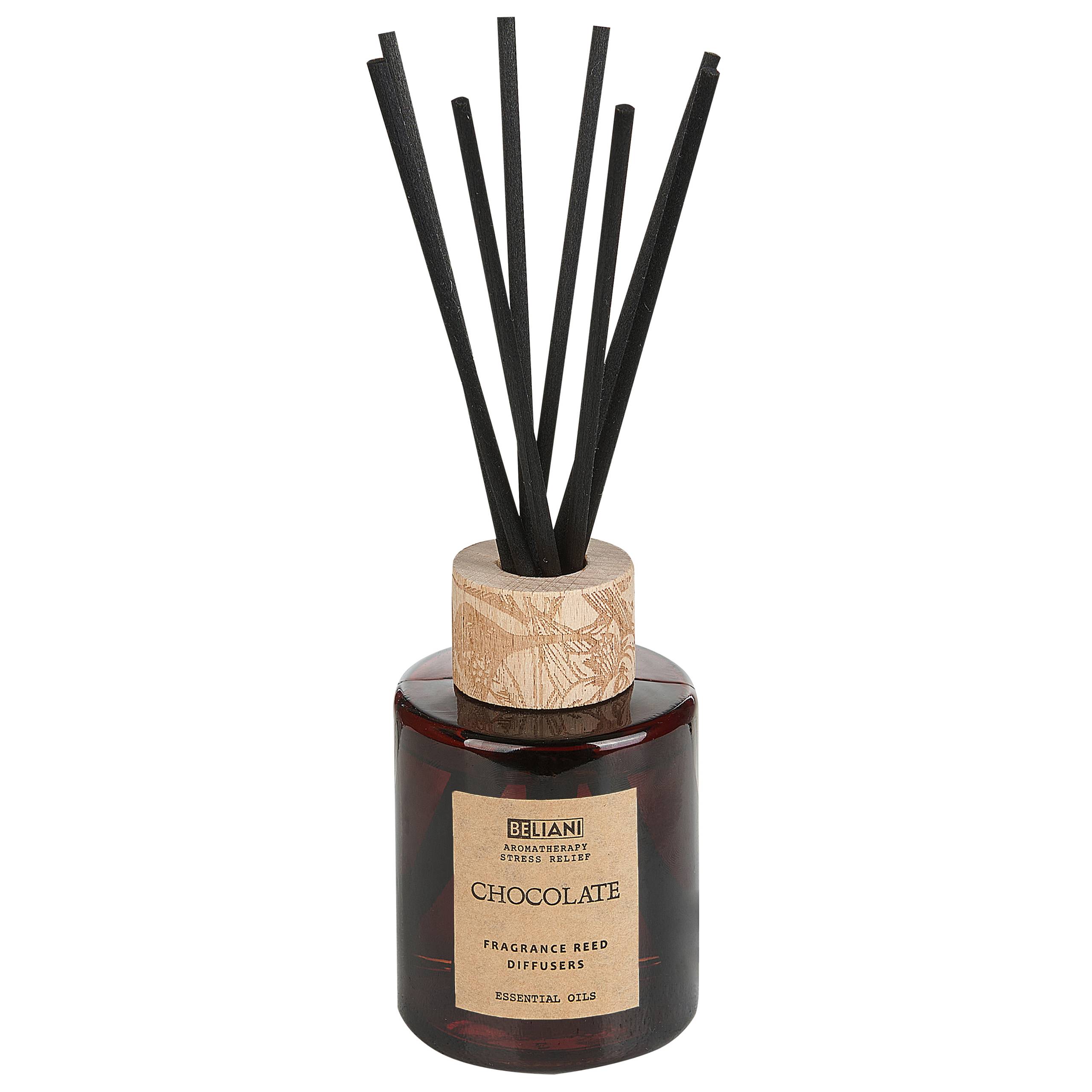 Beliani - Diffuseur de parfum Cire de soja Marron DARK ELEGANCE - 7x7x9- Beliani - Image 5