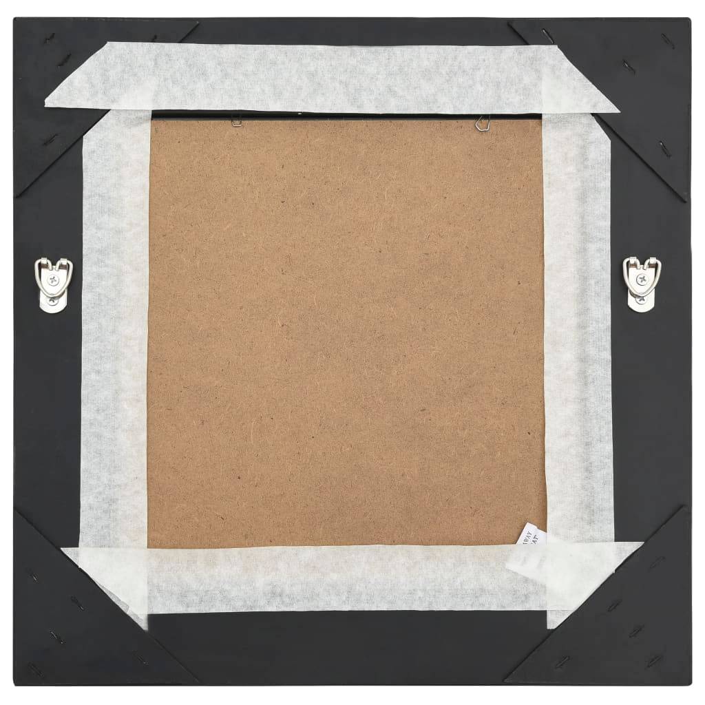 Maison Chic - Miroir mural style baroque 40x40 cm noir Maison Chic - Image 4