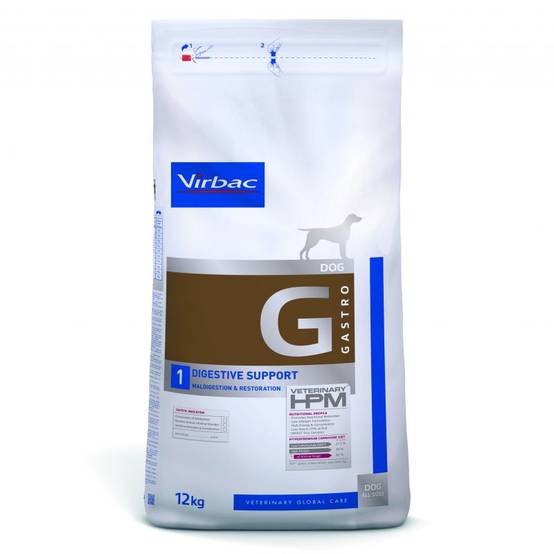 CROQUETTES CHIEN VETERINARY HPM G1 DIGESTIVE SUPPORT - VIRBAC 3 kg - Image 1