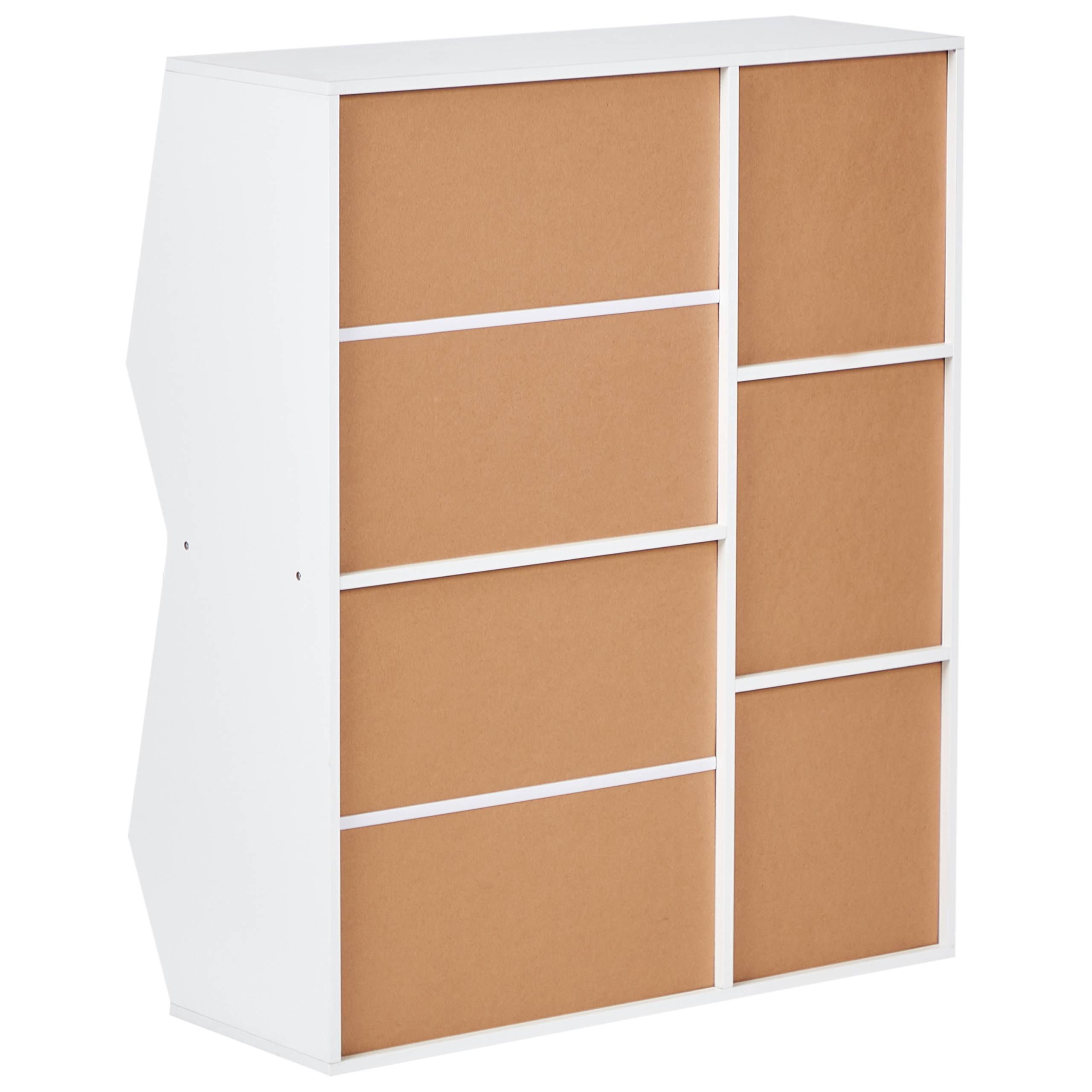 Beliani - Meuble de rangement Panneau de particules de bois Blanc DARLOT - 77x28x93- Beliani - Image 8