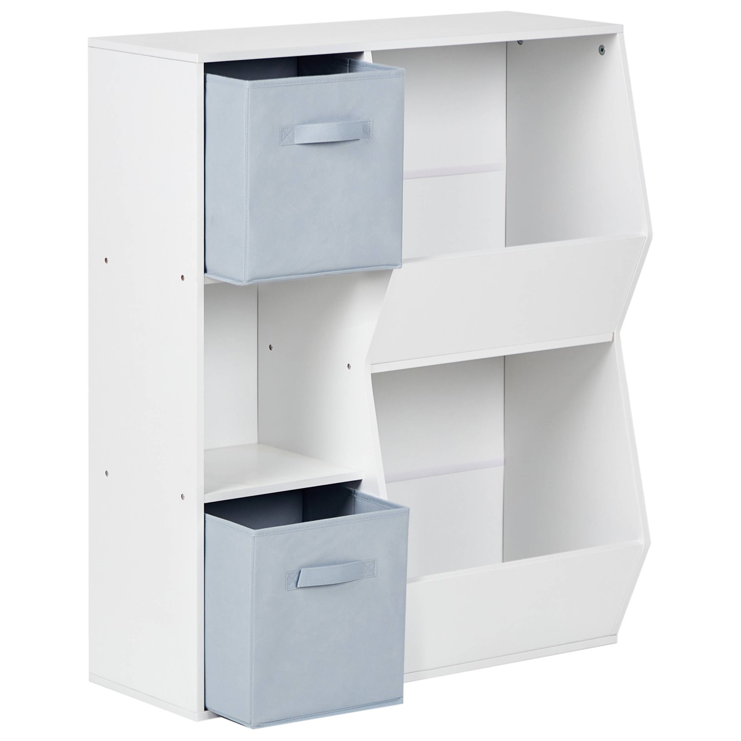 Beliani - Meuble de rangement Panneau de particules de bois Blanc DARLOT - 77x28x93- Beliani - Image 4