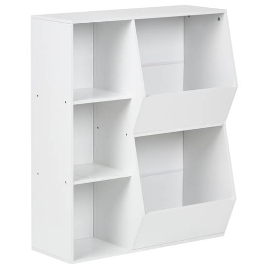 Beliani - Meuble de rangement Panneau de particules de bois Blanc DARLOT - 77x28x93- Beliani - Image 5