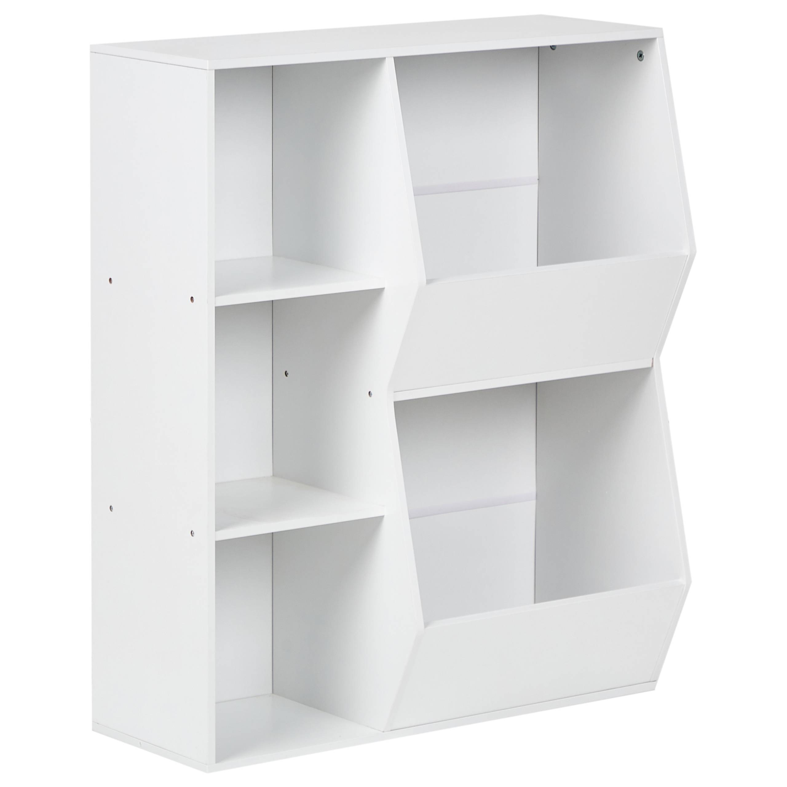Beliani - Meuble de rangement Panneau de particules de bois Blanc DARLOT - 77x28x93- Beliani - Image 5