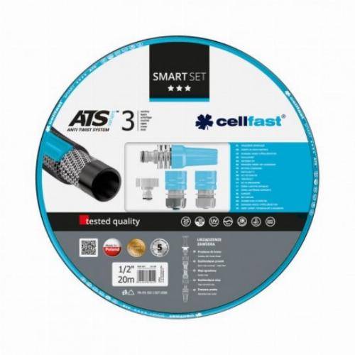 Kit d'arrosage SMART - tuyau 20m + lance IDEAL