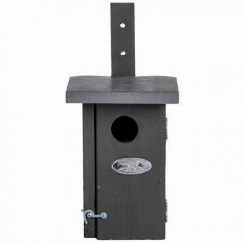 Esschert Design - Nichoir en bois pour roitelet - toit en zinc - Blanc - Image 2