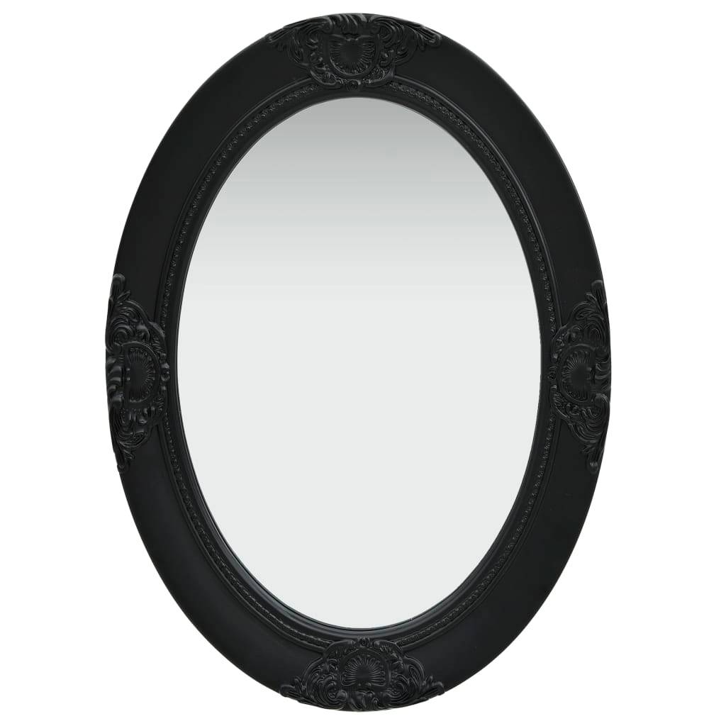 Maison Chic - Miroir mural style baroque 50x70 cm noir Maison Chic - Image 2