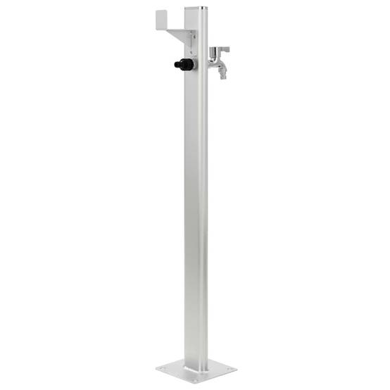 PANGIVO - Colonne d'eau aluminium argenté 15 x 15 x 95 cm - PANGIVO - Image 4