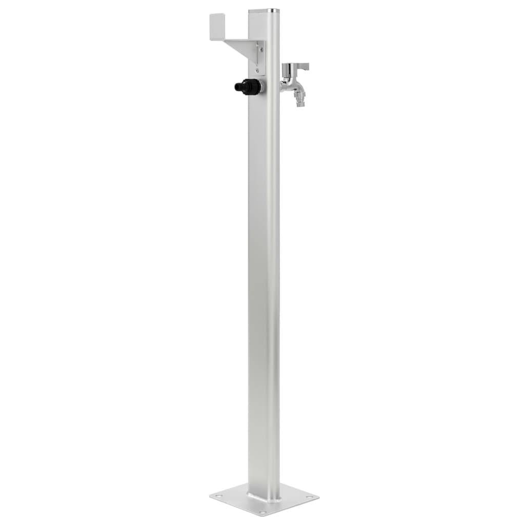 PANGIVO - Colonne d'eau aluminium argenté 15 x 15 x 95 cm - PANGIVO - Image 4