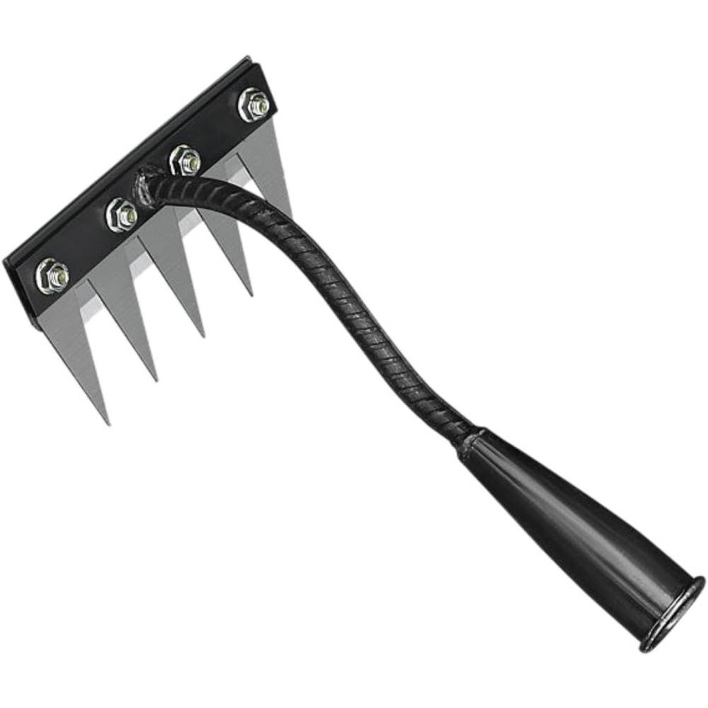 Râteau-Râteau Désherbage 5 Dents Acier Carbone Griffe Jardin Manche Ergonomique - Living123