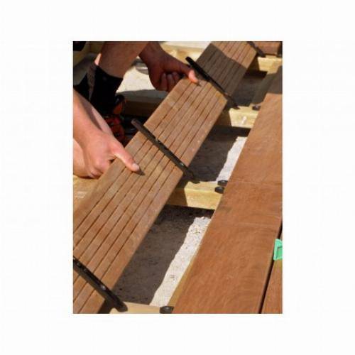 Jouplast - Kit fixation invisible pour lames de terrasse bois - +25mm - Imagen 2