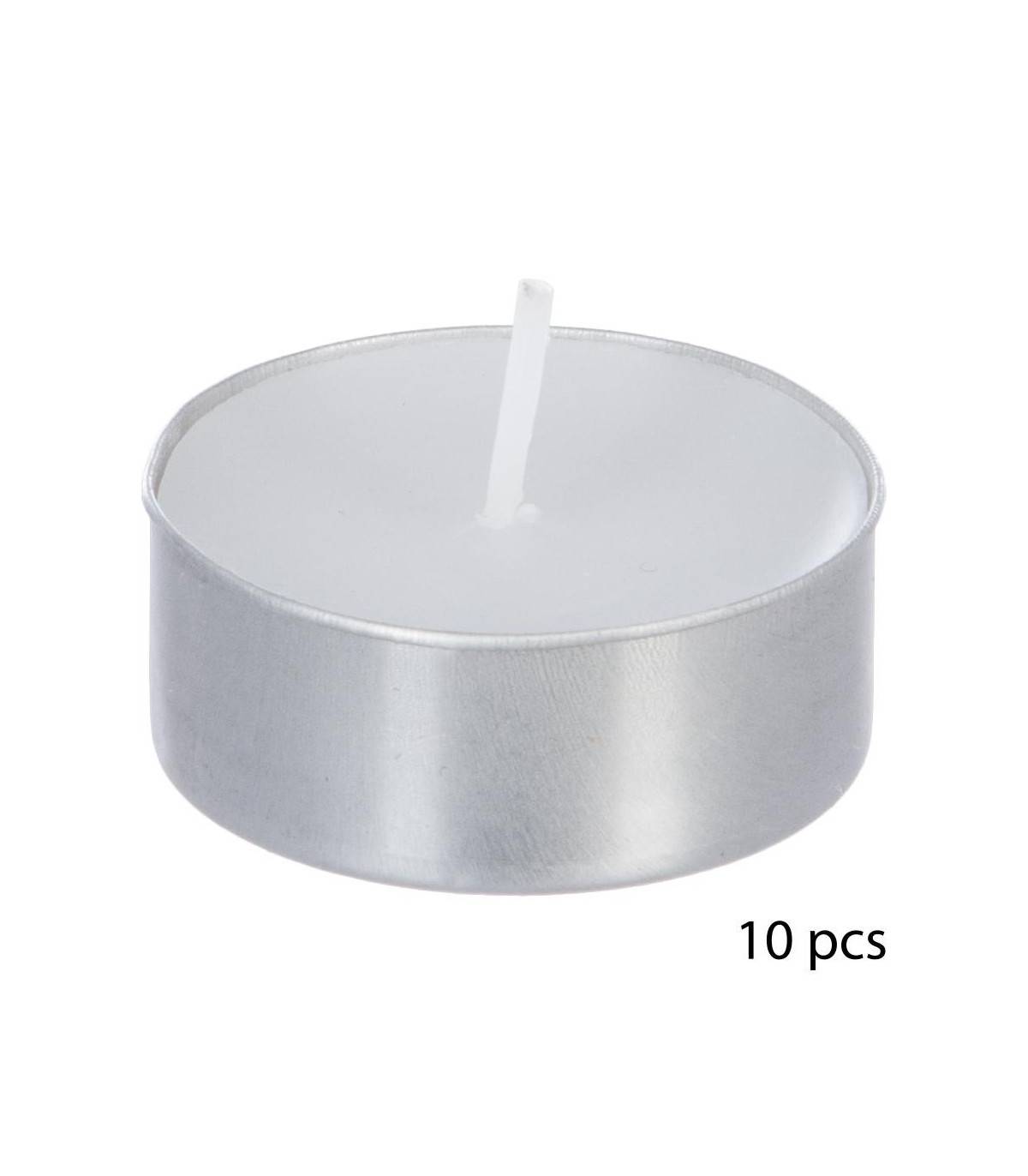 Lot de 10 bougies parfumées Jasmin - Imagen 3
