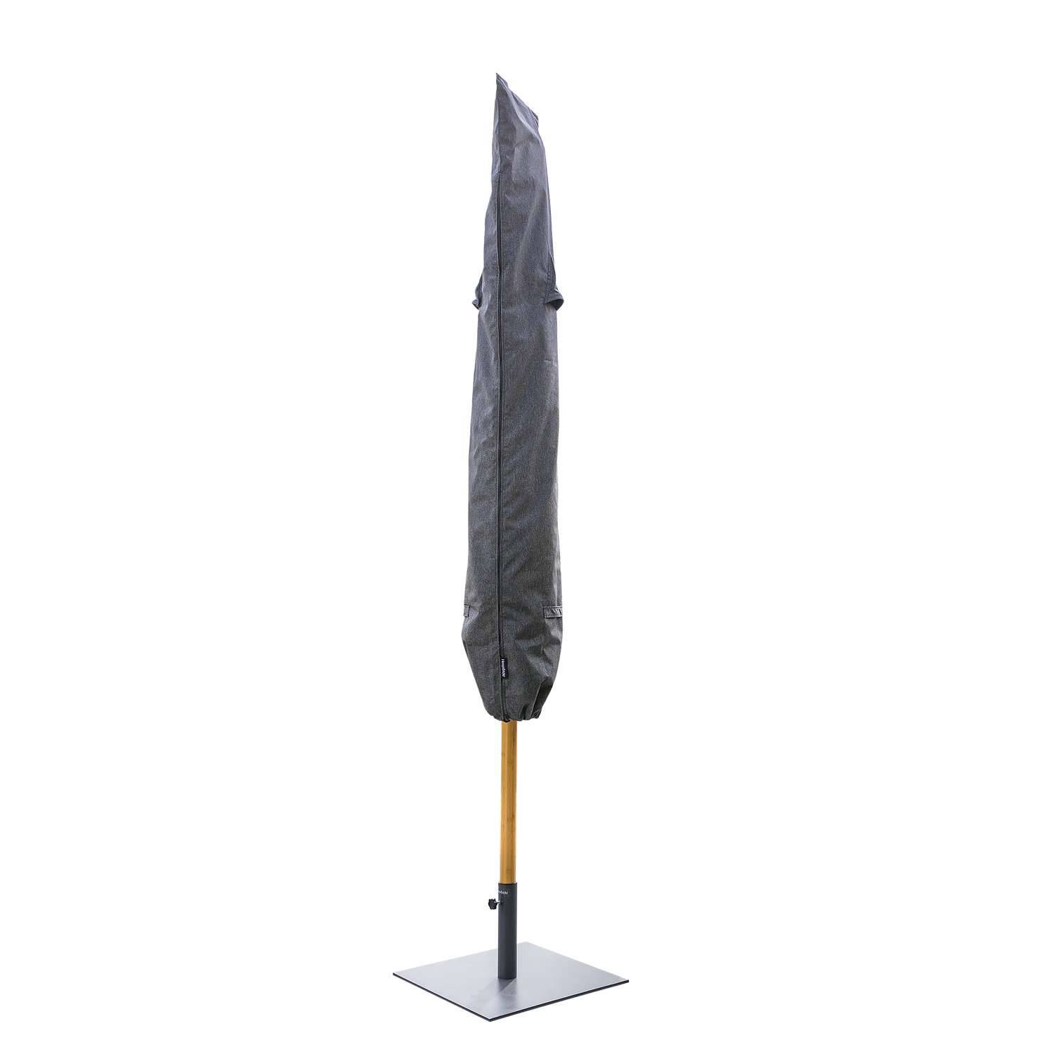 Hesperide - Housse de protection pour parasol HAMBO - 50 x 50 x 190 cm - Gris - Hespéride - Image 1